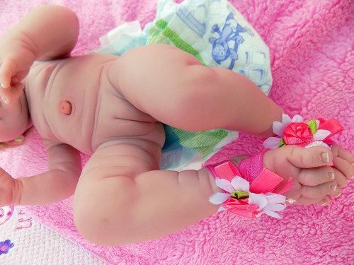 Cute Reborn baby twins Blond Girl boy Doll 17/" Berenguer Lifelike Vinyl Silicone