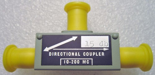 UR-1-15 MERRIMAC DIRECTIONAL COUPLER 15DB 10-200MC