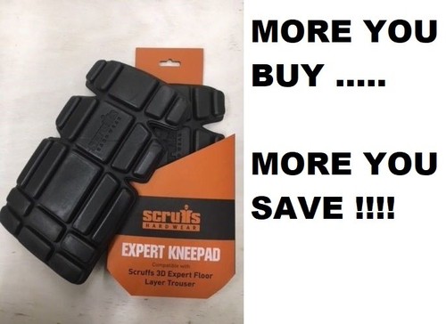 Scruffs Expert Knee Pads for Flooring Professionals T52347 Longer Length SAVERS