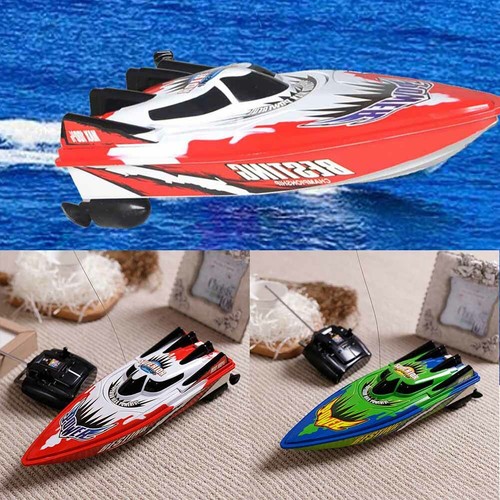 RC Boat Radio Remote Control Twin Motor High Speed Boat RC Racing Toy Gift
