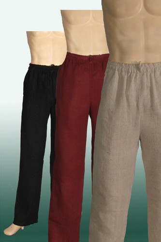 Rustic Cotton Pants Handmade for Medieval or Pirate