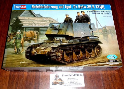 1:35 Hobby Boss 83809 35 R 731 f WWII german Befehlsfahrzeug Fgst Pz.Kpfw