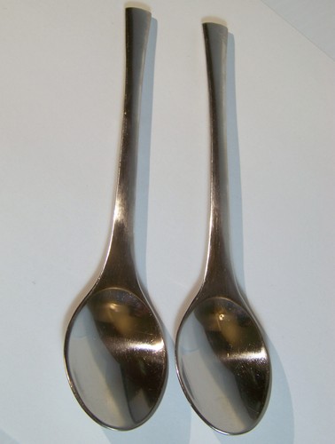 Dansk Odin Stainless Flatware Japan 2 Teaspoons