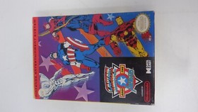 Captain America and the Avengers (NES, Nintendo) CIB w/Hard Cover