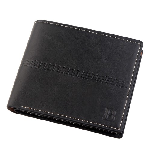 NEW Men PU Leather Wallet Pocket Coin Card Money Holder Clutch Bifold Slim Purse