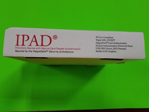 NEW Magtek IPAD Pin-Pad Device w//Secure Card Reader 30050969