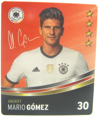 Rewe dfb tarjetas de colección para fútbol em 2016 todas las tarjetas 36 elegir novedad