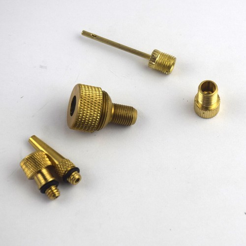 5 Bike Pump Adapter Woods French American Valves Converter Tire Pumps Connector