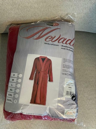 Sauna XXXL Morgenmantel CELINA TEX Bademantel Gr Schwimmen Bekleidung 1//20
