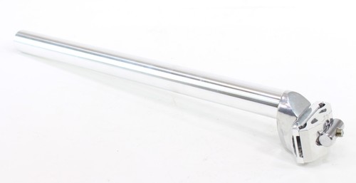 argent Alliage 350 Mm Vélo Tige de selle 25.4x350 avec pince