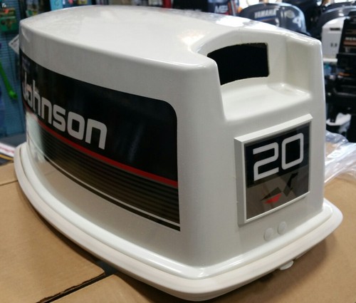 New Johnson Outboard 20 HP Cowling p//n 0432415 OMC