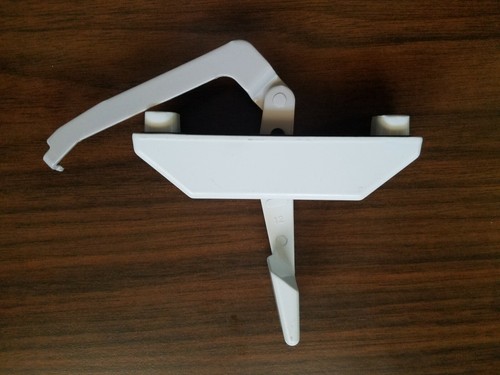White Truth Hardware Casement Window Right Hand Multi-Point Sash Lock Assembly