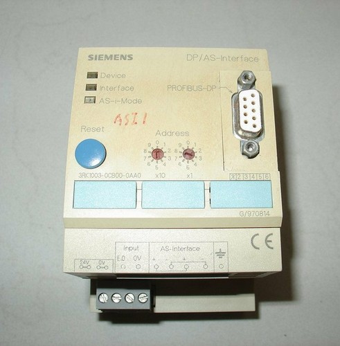 ONE used Siemens 3RK1003-0CB00-0AA0 Tested It In Good Condition