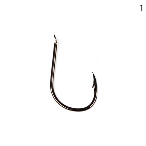15 # Einzelhaken schwarz Farbe Jig Hook NEU 200 STÜCK Iseama Angelhaken 1 #