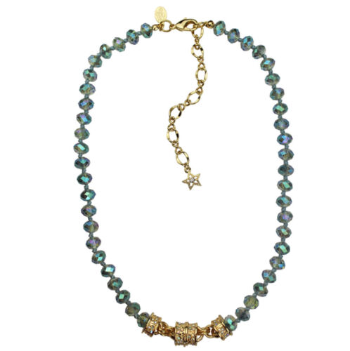 KIRKS FOLLY  MYSTIC DREAM  BEADED MAGNETIC NECKLACE goldtone NEW RELEASE 