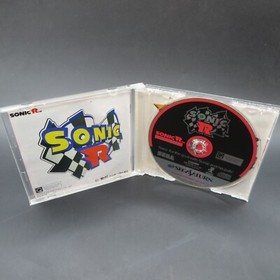 Sonic R Sonic Jam Sega Saturn with Spine Card and Manual Japanese Version