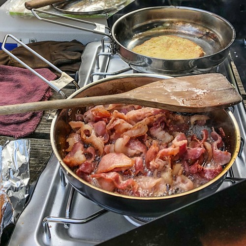 Folding Skillet and Lid Outdoor Skillet PanFREE US SHIPPING