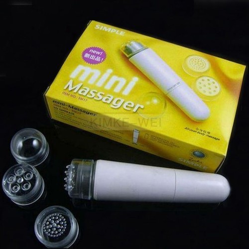 MINI Massagegerät Massage 4 stk Massageköpfen Neu