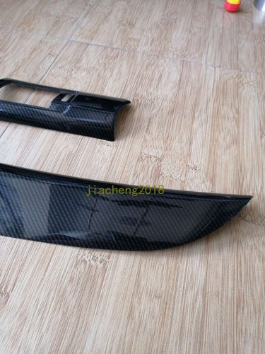 Carbon Fiber Style Automobile Door Decoration Strip For Honda Accord 2014-2017