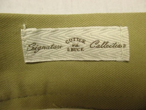 Multiple Sizes Tan Cotton Dress Pants - Used Cutter/&Buck