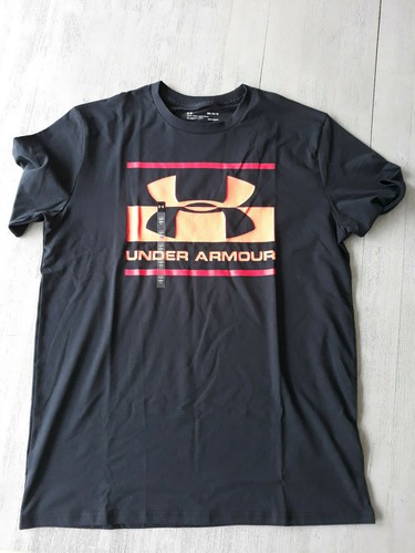 Under Armour Herren Shirt Tshirt Tee Funktionsshirt schwarz Gr M