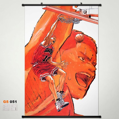NEW Slam Dunk Poster Stoffposter Anime Home Decor 45x68CM