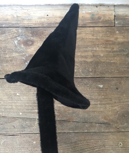 Halloween Witch Tutu /& Hat Headband Costume Fancy Dress Purple Black S Small