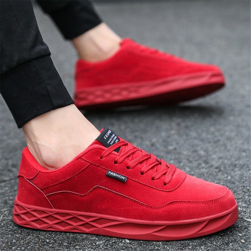 Adult Mens Suede Shoe Anti-Slip Rubber Thick Sole Fishing Work Classic Sneaker
