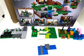 LEGO Minecraft Lot Iron Golem 21123 Panda Nursery 21158 incomplete read descript