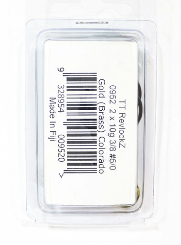 9520 Tackle Tactics TT Revlockz HD Jig Head 3//8 oz 5//0 2 per pack