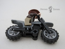 LEGO 7620 Indiana Jones Motorcycle Chase Minifigure with Bike Only