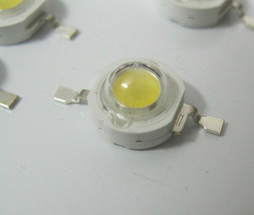 10 Pcs 3W White High Power Led Lamp Beads 200~230 Lm 45mil 6000K-6500K
