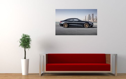 MERCEDES BENZ S63 AMG BRABUS SIDE PRINT WALL POSTER PICTURE 33.1/" x 20.7/"