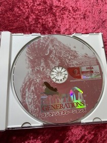 Godzilla Generations SEGA Dreamcast DC w/ case manual Pre-owned Japan