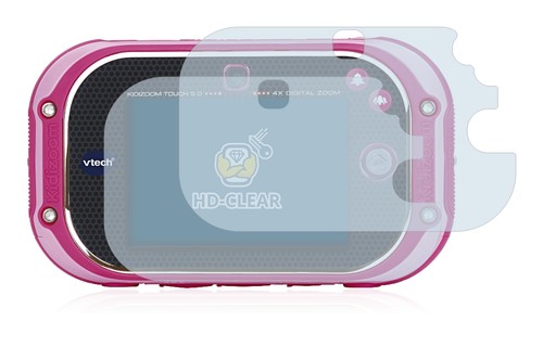 2x Displayschutz Klar für Vtech Kidizoom Touch 5.0 2018 Schutzfolie