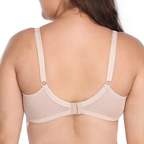 Everyday Full Cup Bra Underwire Side Support Lingerie T-shirt Plus Size Bras C-J