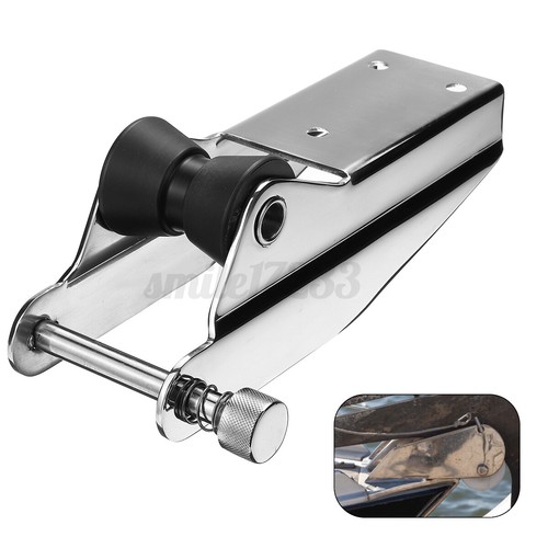 Bugrolle Boot Bugankerrolle Ankerrolle Kettenrolle Edelstahl V4A Rostfrei Neu!