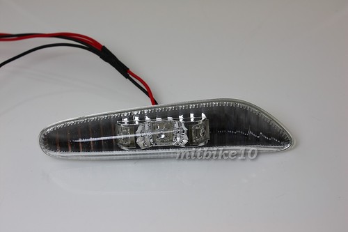 BMW E81 E87 E82 E88 E90 E91 E92 Clear LED Side Marker Lights
