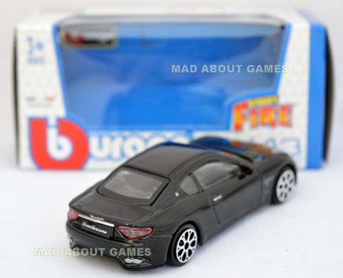 Maserati gran turismo 1:43 voiture noir nouveau modèle moulé sous pression models cars die cast