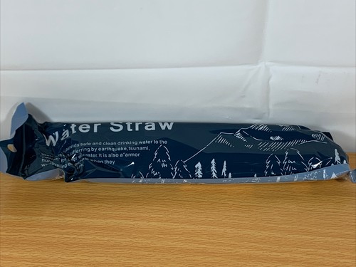 2X camping gear Water Straw Clean Supplies Outdoor Safe And Sealed Fast Shipping
