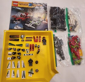 LEGO World Racers 8898 Wreckage Road Racing + Instructions  MINT BB
