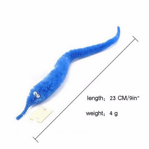 Magic Trick Twisty Wriggley Wiggly Worm Furry Teaser Fun Party Toy Xmas Gift OJ