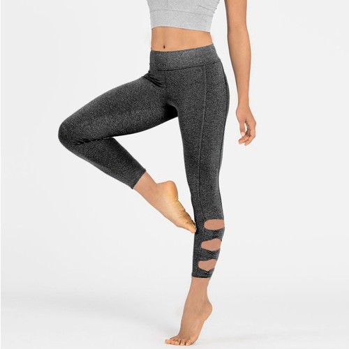 Women Yoga Athletic Casual Pants Leggings Fitness Sports Running Longs Workout L