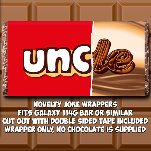 Sister Chocolate Bar Wrapper Novelty Christmas Xmas Birthday Gift Joke Funny