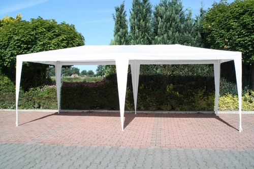 Party und auch Trödelmärkt Pavillon 3 x 6 m mit 6 Seitenteilen ideal für Garten