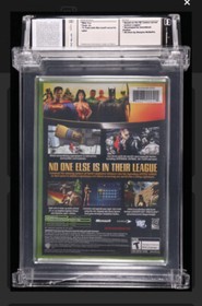 9.6 A+ Justice League Heroes Xbox WATA Graded NOT VGA CGC Batman Superman DC