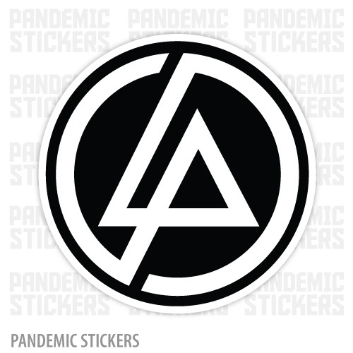 Linkin Park Vinyl Decal Diecut Sticker Full Color Laptop Car Window Music Band