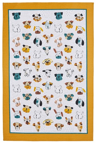 Geschirrtuch Mutley Crew Hunde von Ulster Weavers