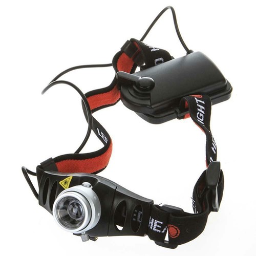 5000 LM Q5 LED Ultra Bright Zoomable Flashlight Headlamp Headlight AAA MT