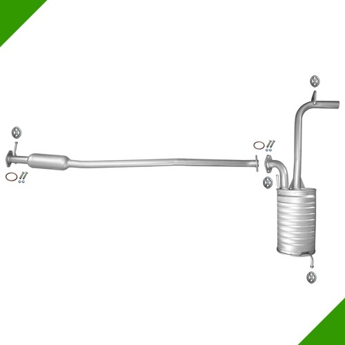 Subaru Justy 1,3 4x4 5 Türer Mittelschalldämpfer Nachschalldämpfer Anbausatz Kit